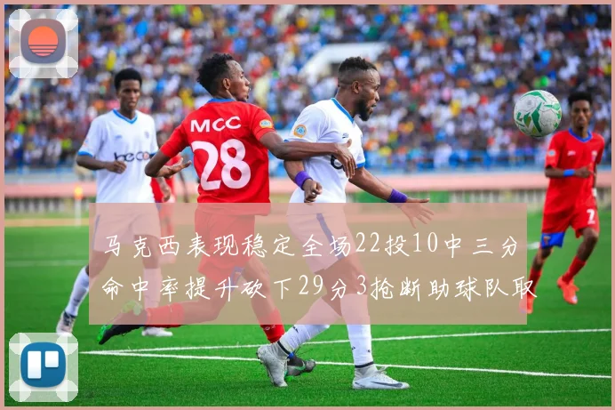 马克西表现稳定全场22投10中三分命中率提升砍下29分3抢断助球队取胜