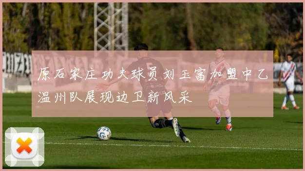 原石家庄功夫球员刘玉富加盟中乙温州队展现边卫新风采